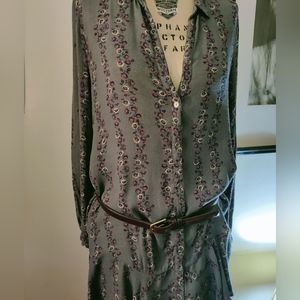 Free People Floral Short Dress